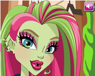Venus mcFlyTrap facial makeover Monster High jtkok ingyen