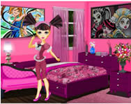 Monster High room online játék