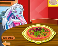 Monster High pizza deco játékok ingyen