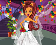 Monster wedding dressup online játék